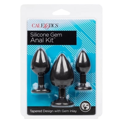 Silicone Gem Anal Kit – Set of 3 Graduated Anal Plugs > Anal Range > Butt Plug Kits