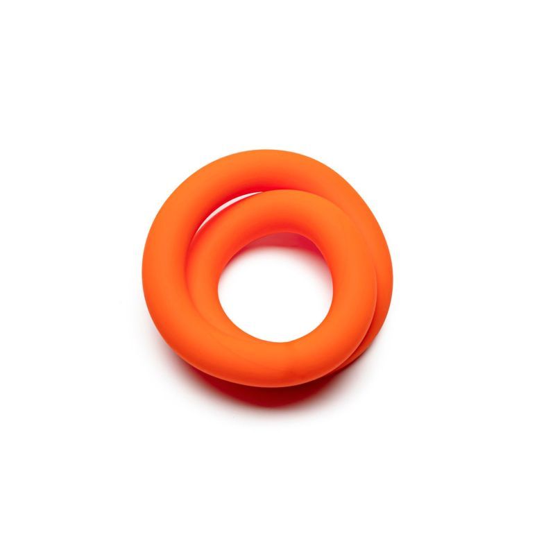 Silicone Hefty Wrap Ring 229mm in Orange > Cock Ring > Single