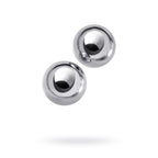 Silver Metal 2 Piece Vaginal Balls 2.5cm Adult Pleasure Toy > Sex Toys For Ladies > Kegel Exercise