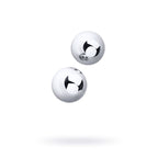 Silver Metal 2 Piece Vaginal Balls 3 Centimeters – Medical Steel Vaginal Balls > Sex Toys For Ladies > Vibrating Eggs