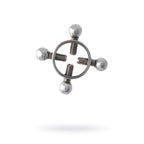 Silver Metal Nipple Clamps > Sex Toys > Nipple Clamps