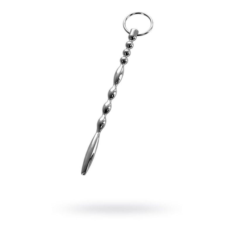 Silver Metal Urethral Plug with Ring > Sex Toys For Men > Sounding Rods Main image