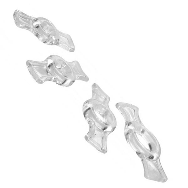 Size Matters Endurance Set With Four Stretchable Sizes – Penis Ring Set Secondary image