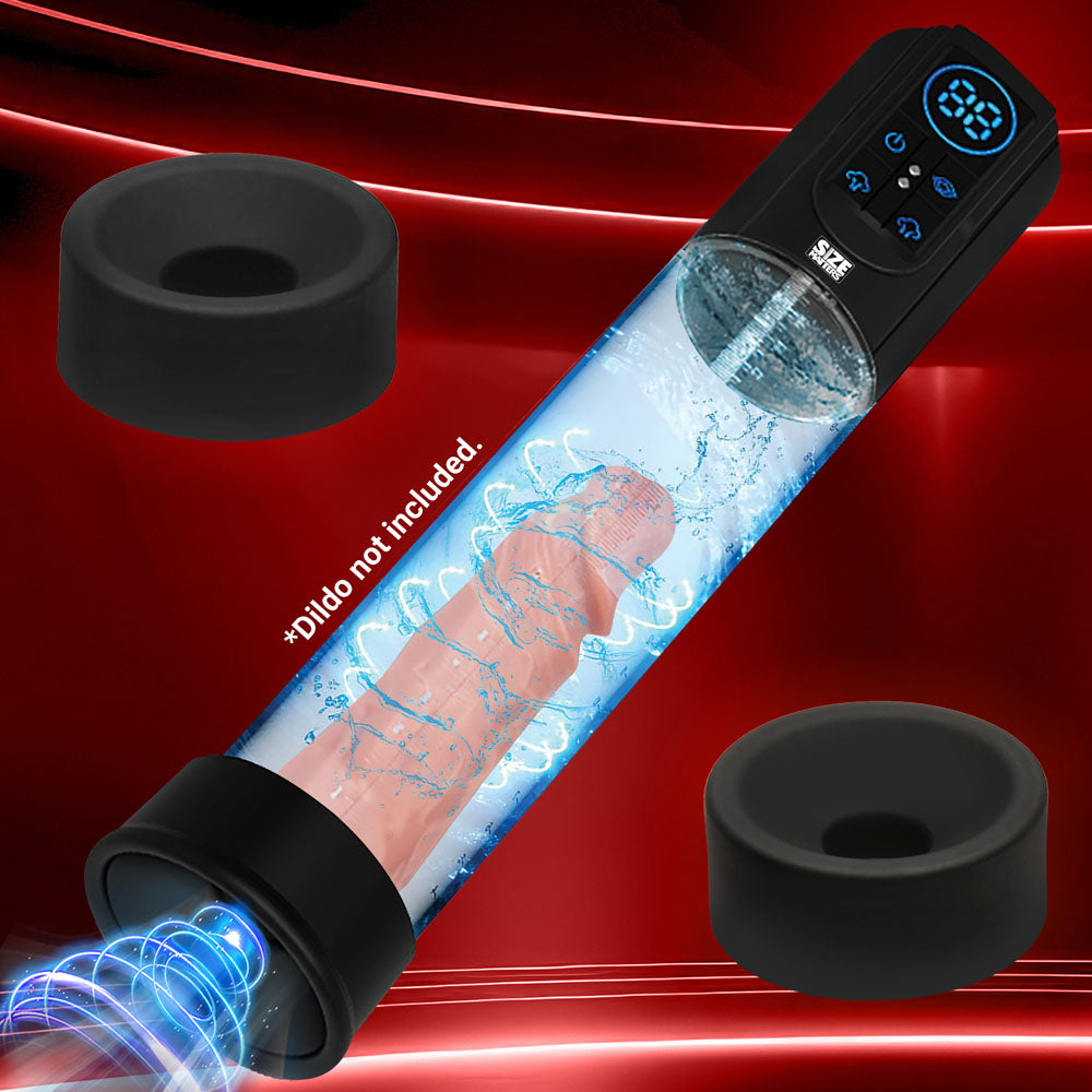 Size Matters Sucking Submersible Penis Pump 7.75" x 2.6" > Pumps > Penis Pumps Electric