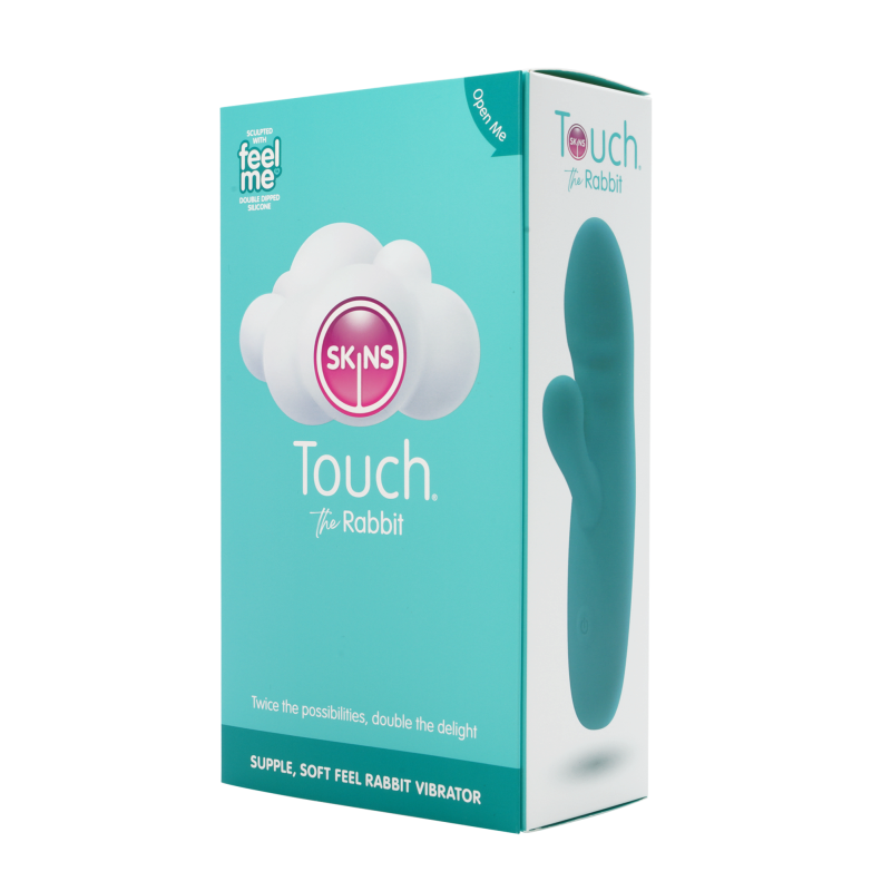 Skins Touch The Rabbit 155mm Silicone Dual Stimulation Vibrator > Vibrators > Ladies > Rabbit