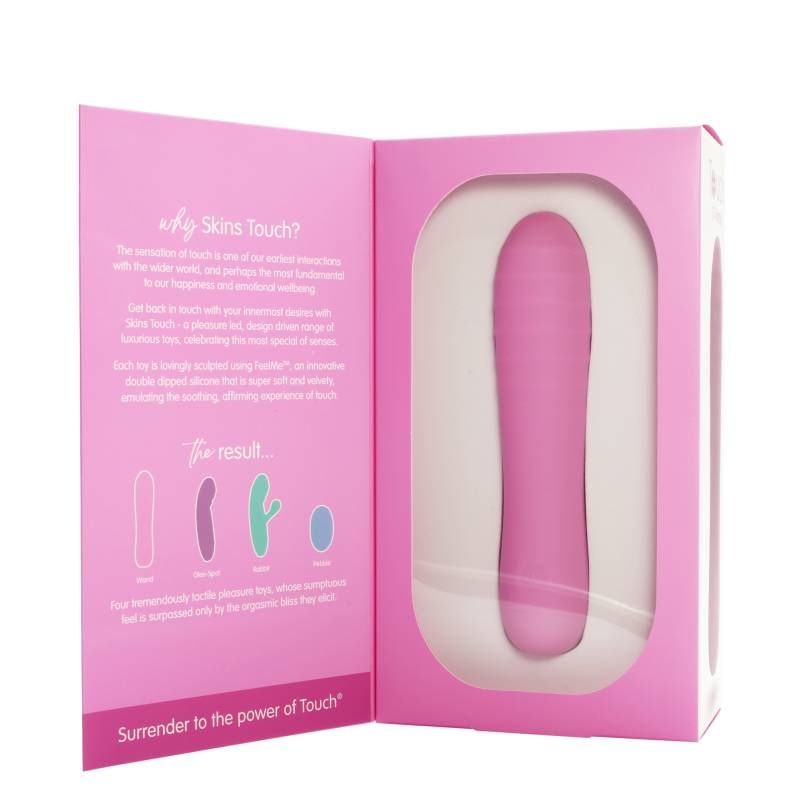 Skins Touch The Wand 165mm Silicone Rechargeable Wand Vibrator Secondary image