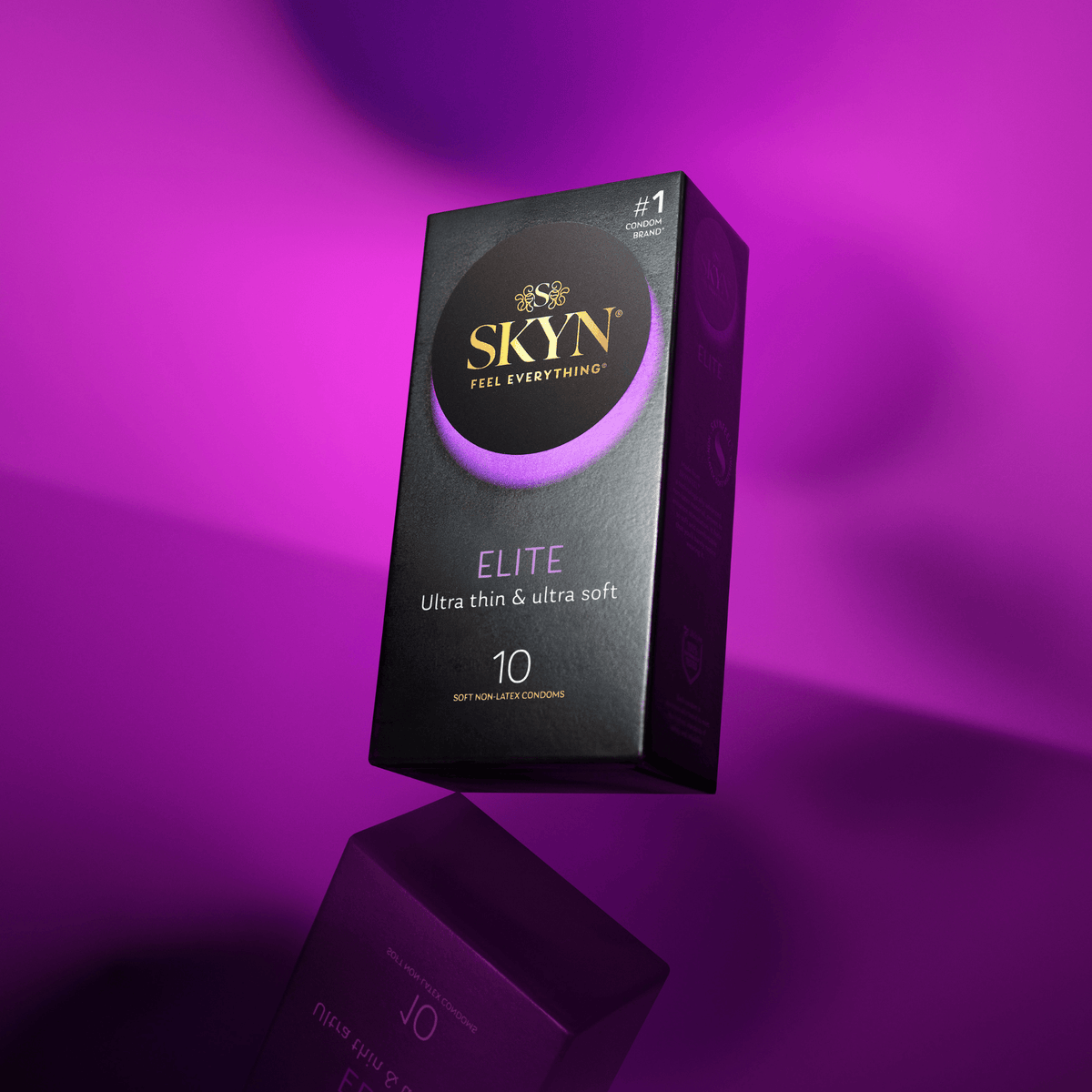 Skyn Elite – Ultra Thin Non-Latex Condoms – 6, 10 & 18 Pack > Essentials > Condoms > Non-Latex