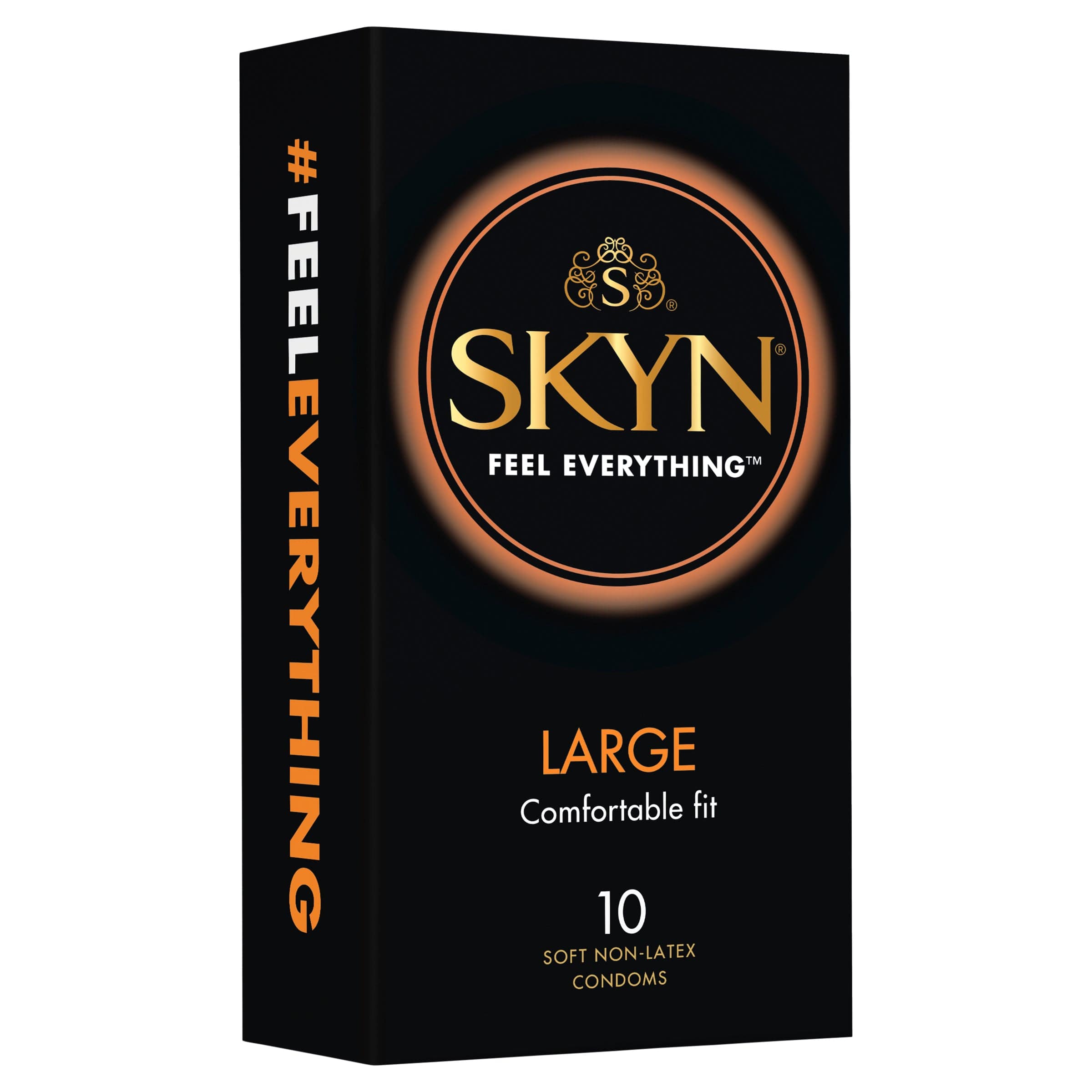Skyn Large – Extra Comfort Polyisoprene Condoms 56mm 10 Pack > Essentials > Condoms Main image