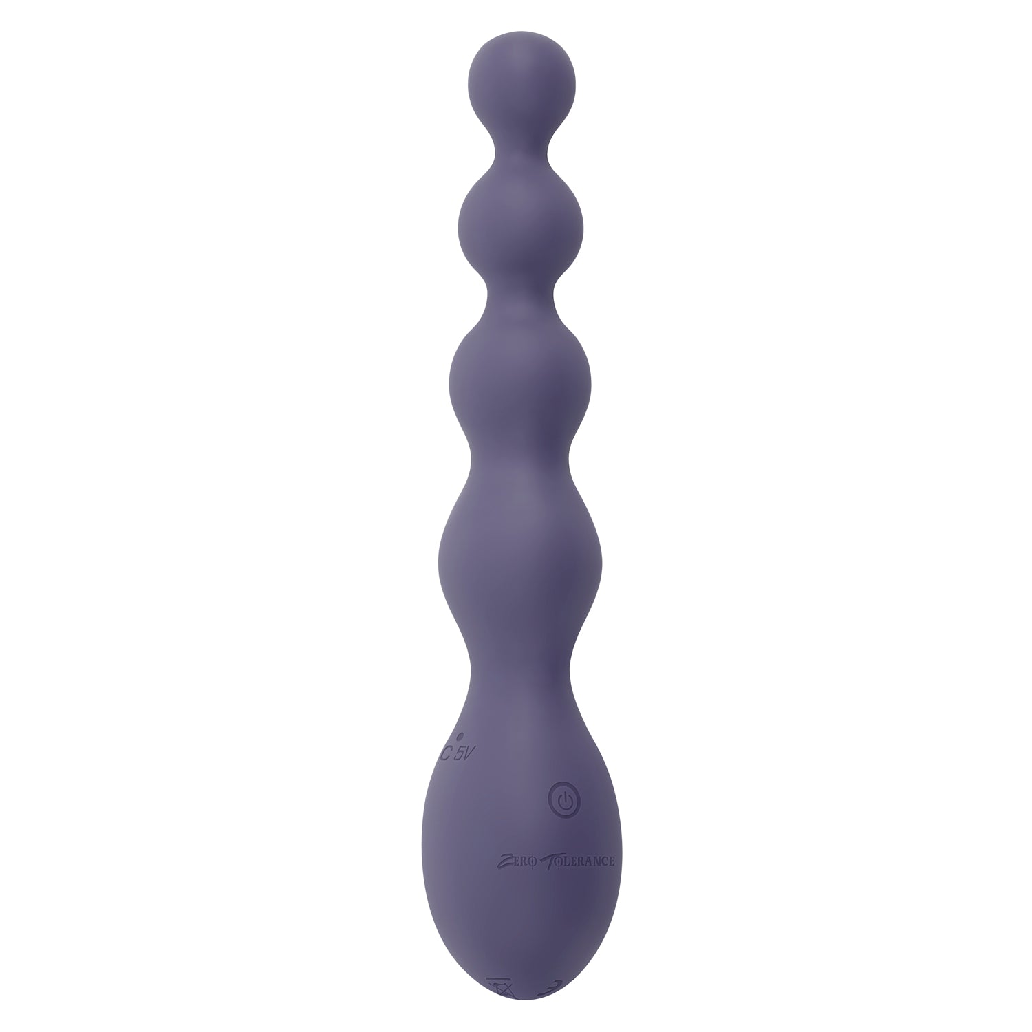 Zero Tolerance RUMPY BUMPY 17.5 cm Vibrating Anal Beads Purple > Anal Range > Anal Beads