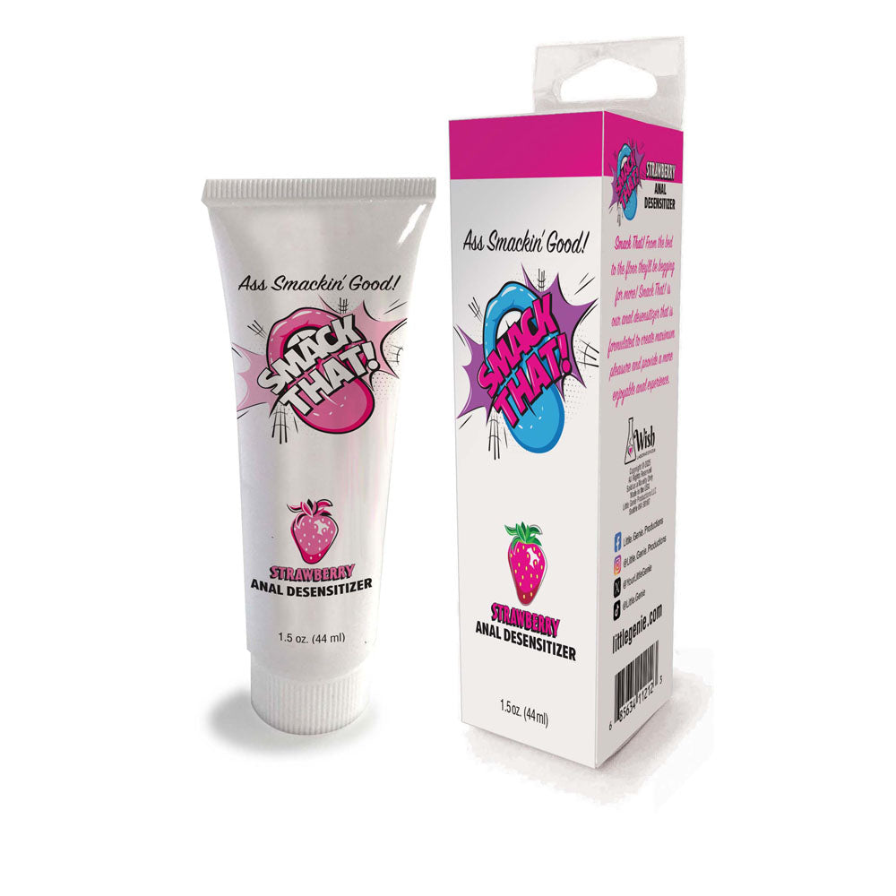 Smack That Anal Desensitiser Strawberry Flavoured 44ml Tube > Lube > Anal