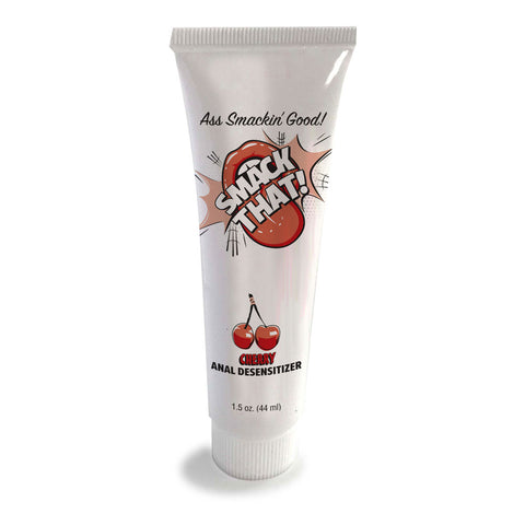 Smack That Cherry Flavoured Anal Desensitiser 44ml Tube Anal Lubricant