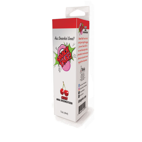 Smack That Cherry Flavoured Anal Desensitiser 44ml Tube Anal Lubricant