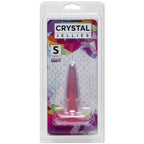 Crystal Jellies Small Butt Plug 4 Inch Beginner Friendly > Anal Range > Butt Plugs