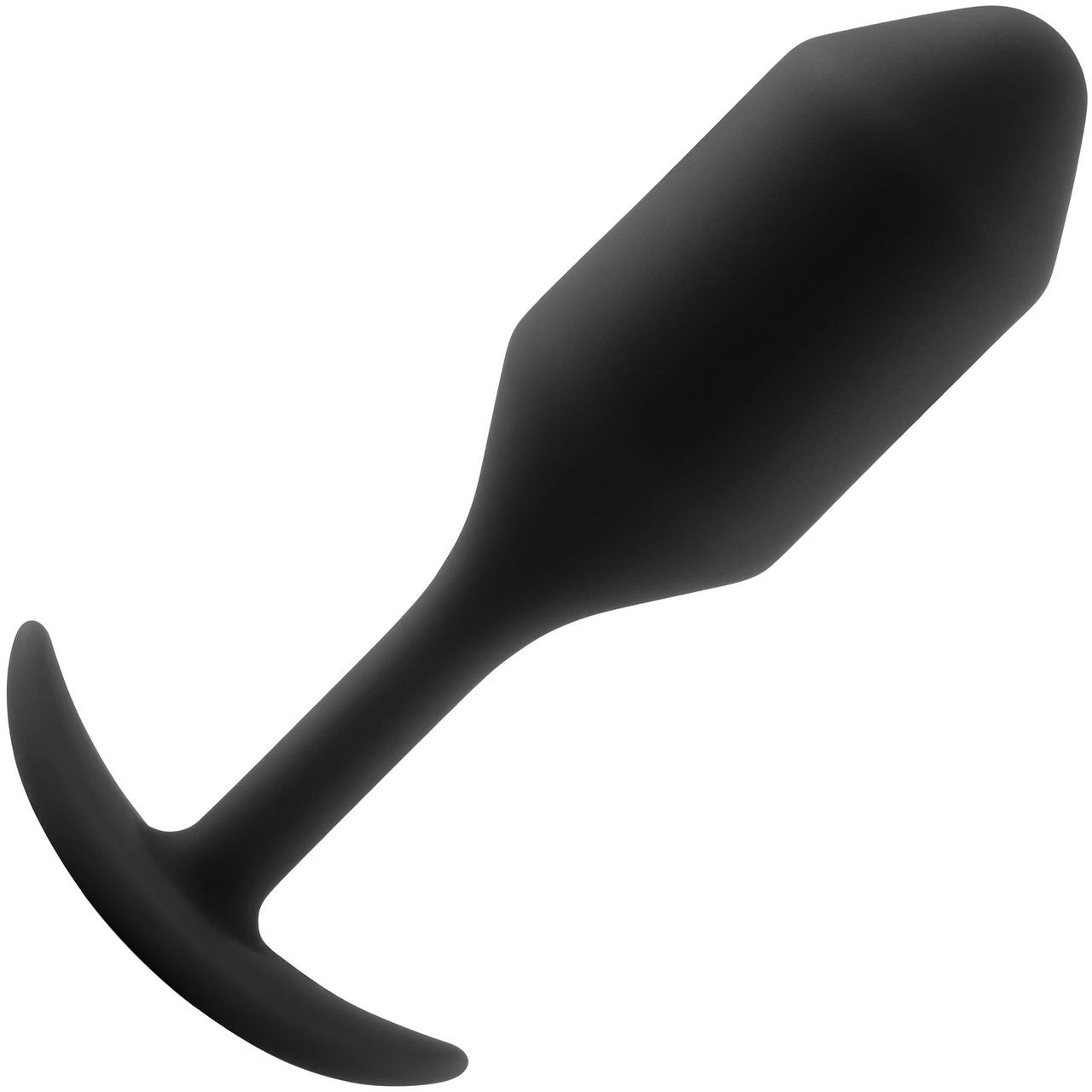 b-Vibe Snug Plug 2 (Black) – Weighted Anal Butt Plug > Anal Range > Butt Plugs