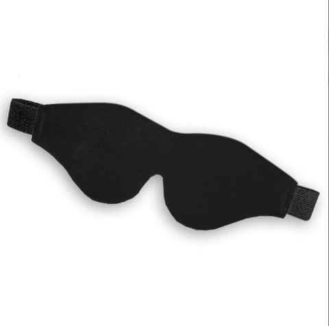Soft Black Blindfold for Sensory Play Adult Intimacy Accessory Blindfold