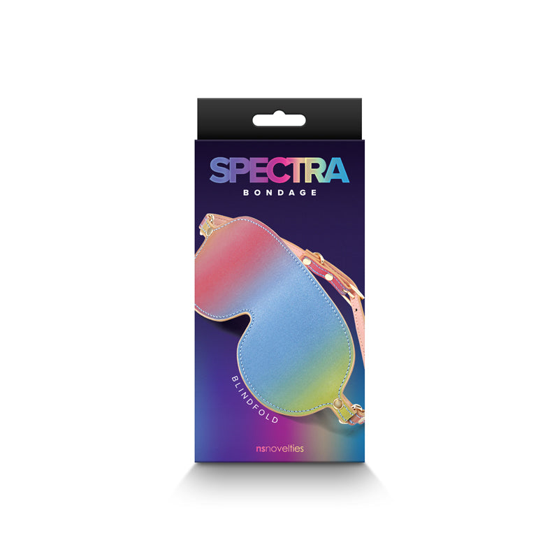 Spectra Bondage Blindfold Rainbow Eye Restraint Blindfold