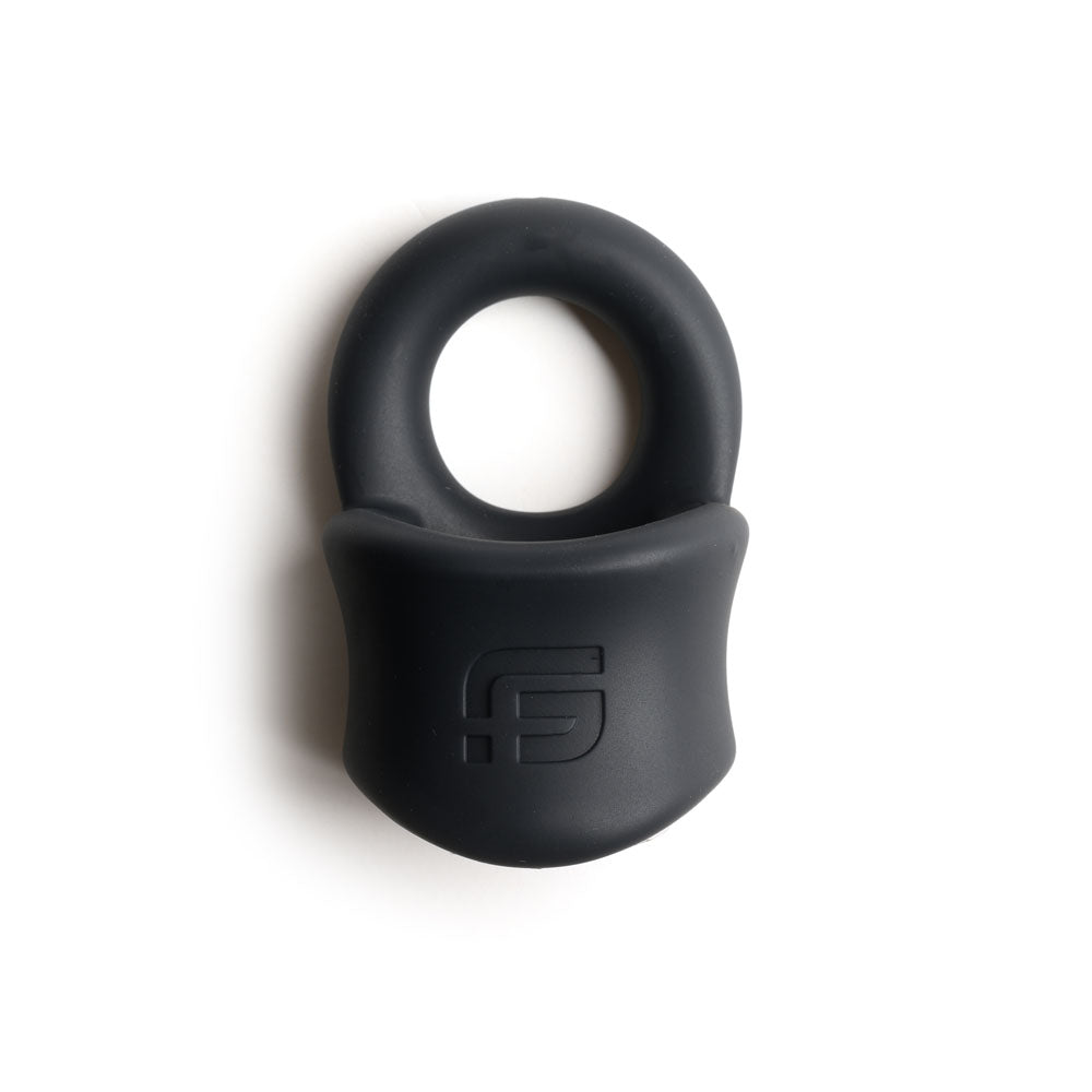 Sport Fucker Baller Ring - Cock Ring and Ball Stretcher - Black COCK RINGS Sling