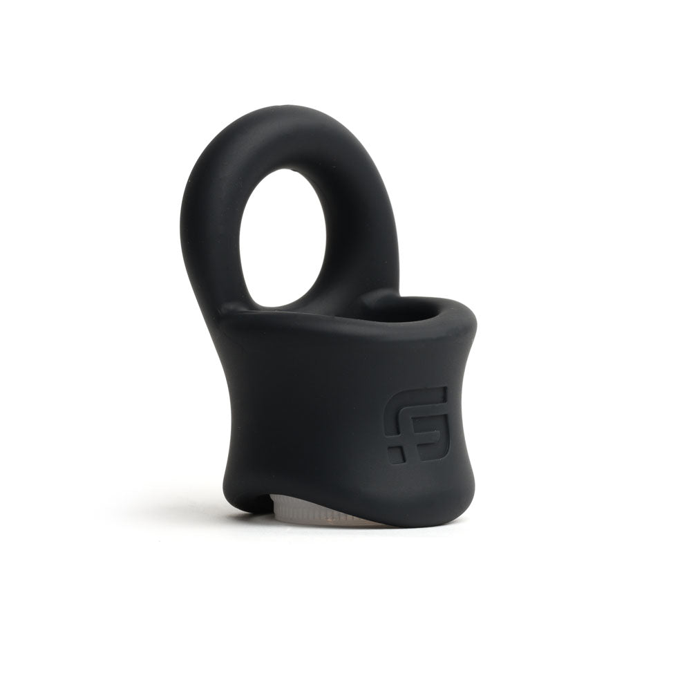 Sport Fucker Baller Ring - Cock Ring and Ball Stretcher - Black COCK RINGS Sling