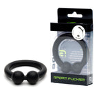 Sport Fucker Bullring - Silicone Cock Ring 48mm Black > Cock Ring > Single