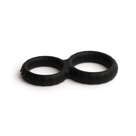 Sport Fucker Enigma Ring - Cock and Ball Ring - Black COCK RINGS