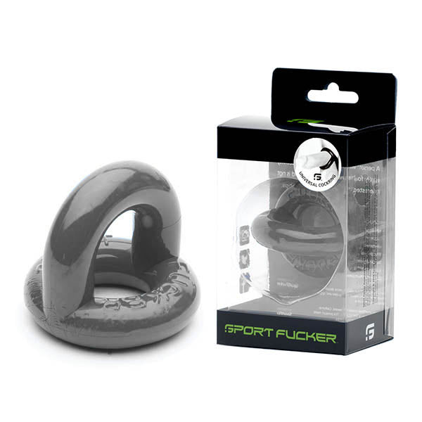 Sport Fucker Universal Cock Ring - Stretchable Size Options Grey COCK RINGS Sling