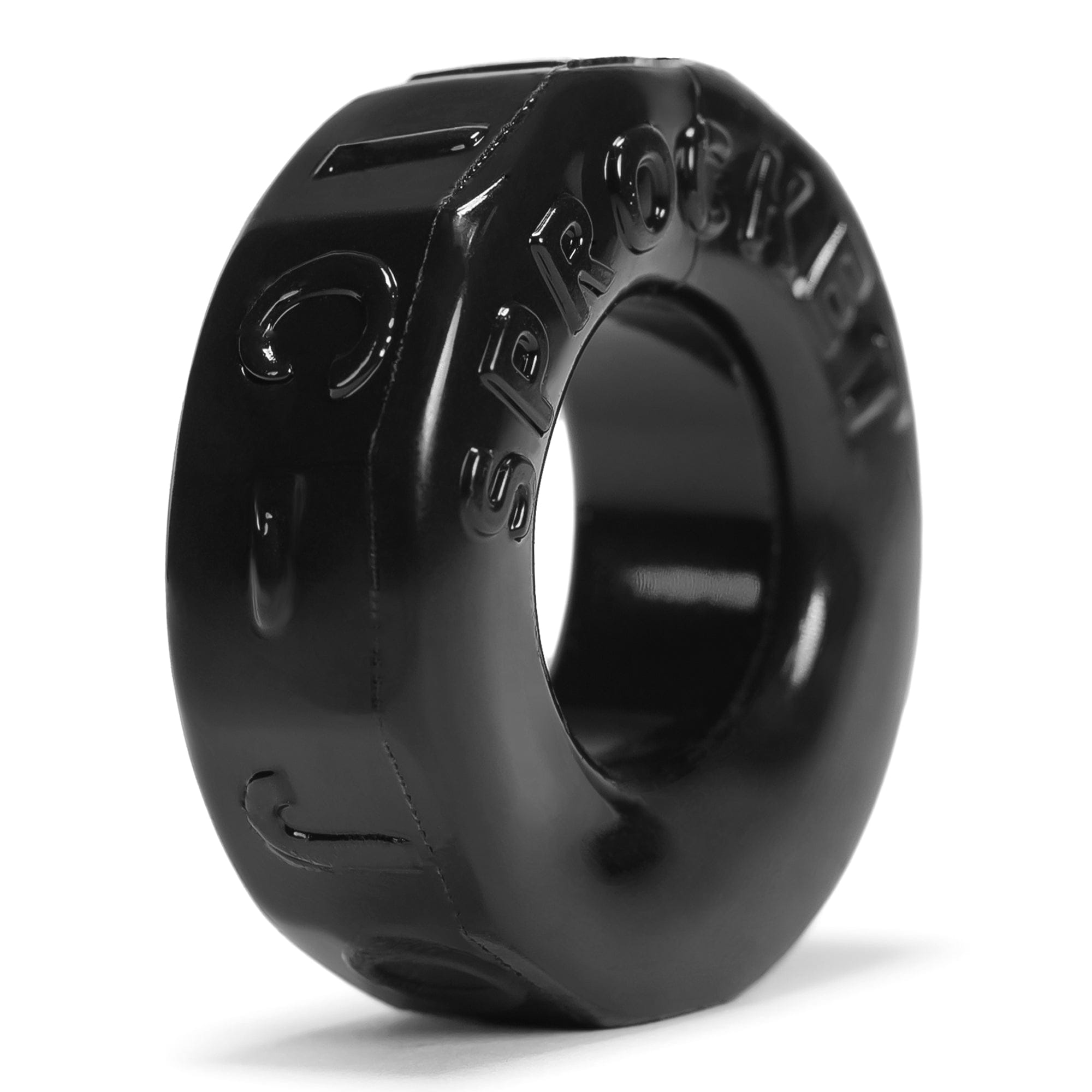 Sprocket Cockring Black with 2.2cm Inner Diameter > Cock Ring > Single Main image