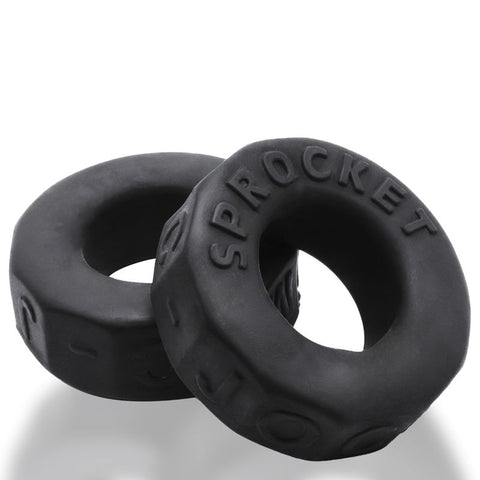 Sprocket Comfort No Roll Cock Ring Night for Enhanced Pleasure and Comfort COCK RINGS