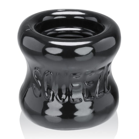 Squeeze Ball Stretcher Black for Enhanced Pleasure and Deeper Stretch Ball Stretcher