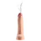 Squirting Dildo 9 Inch Dual-Density with Syringe Attachment – Lifelike Dildo > Dildos > Squirting Dildos