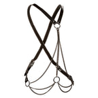 Euphoria Collection Plus Size Multi Chain Harness with Velvet Interior and Vegan Leather Exterior > Clothes > Womens Harnesses
