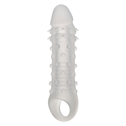 Performance Maxx Liquid Silicone Adonis 1.75 Inch Textured Enhancer Clear > Sex Toys For Men > Penis Sleeves