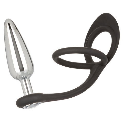 Star Fucker Anal Plug And Adjustable Silicone Cock Ring COCK RINGS