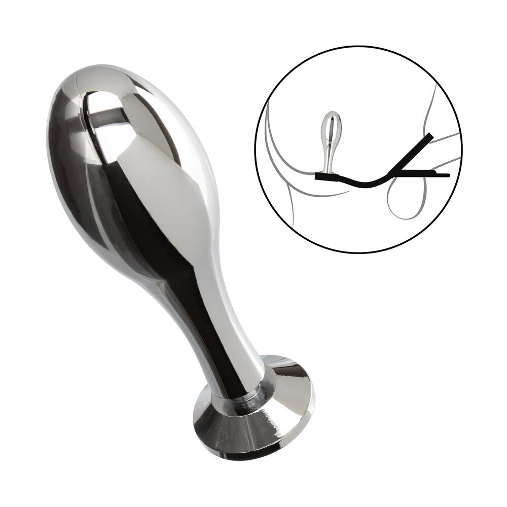 Star Fucker Teardrop Plug And Cockring – Silicone And Metal Dual Enhancer Plug And Cockring > Anal Range > Prostate Plugs