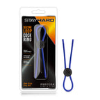 Stay Hard Silicone Loop Cock Ring in Blue > Cock Ring > Adjustable