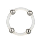 Steel Beaded Silicone Ring Large (1.5 Inch Diameter) – Stretch Fit Silicone Ring > Cock Ring > Single
