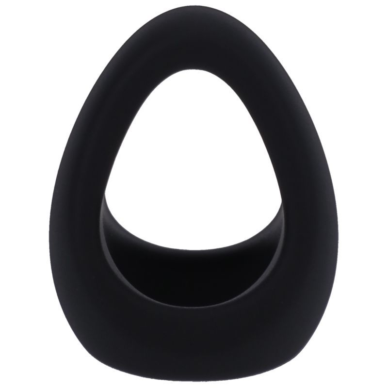 Stirrup Silicone Cock Ring (Onyx) – Silicone Cock Ring > Cock Ring > Sling