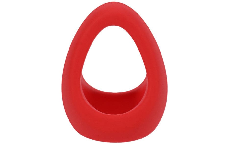 Stirrup Silicone Cock Ring in Crimson Secondary image