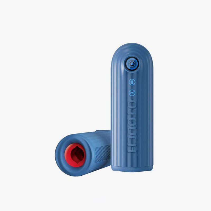 Submarine Submersible Thrusting Contracting Vibrating Masturbator for Men Grey Strokers - Auto