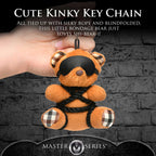 Rope Teddy Bear Keychain – Bondage-Inspired Accessory Default Title > Novelties > Gag Gifts