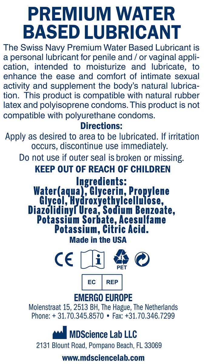 Swiss Navy Arousal Gel 4oz/118ml > Essentials > Mens Enhancers