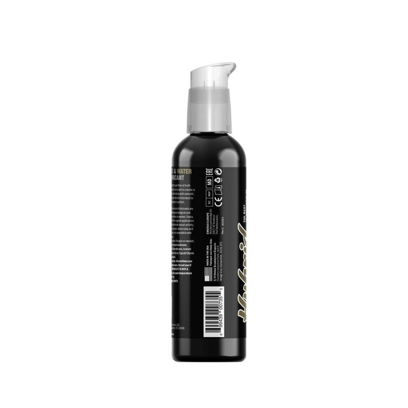 Swiss Navy Hybrid Lubricant 4oz 118ml Water and Silicone Based Intimate Lubricant > Lube > Hybrid