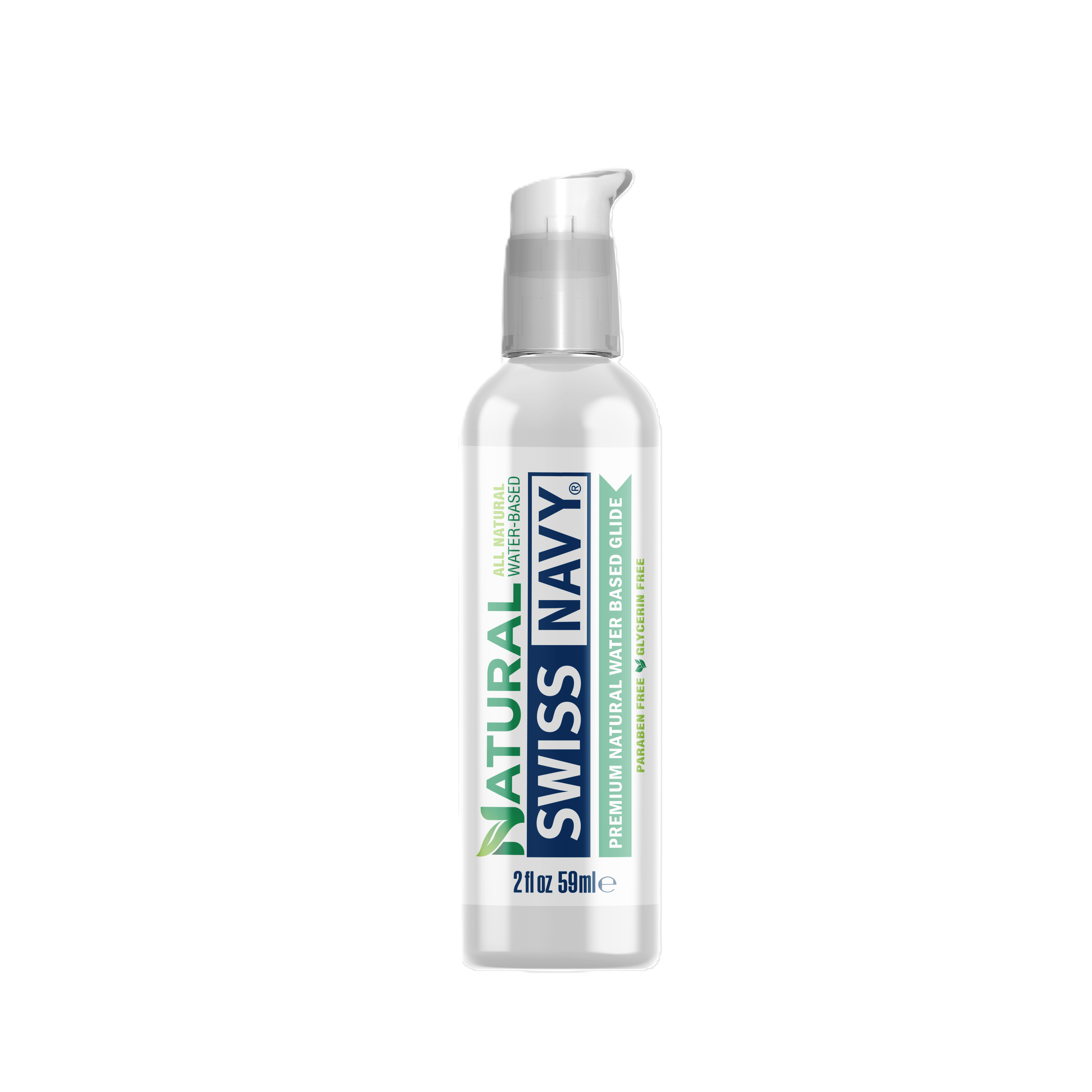 Swiss Navy Natural Premium All Natural Water Based Glide 2oz Water Based Lube