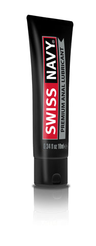 Swiss Navy Premium Anal Lubricant Silicone Based 10ml with Clove Leaf Oil Anal Lubricant