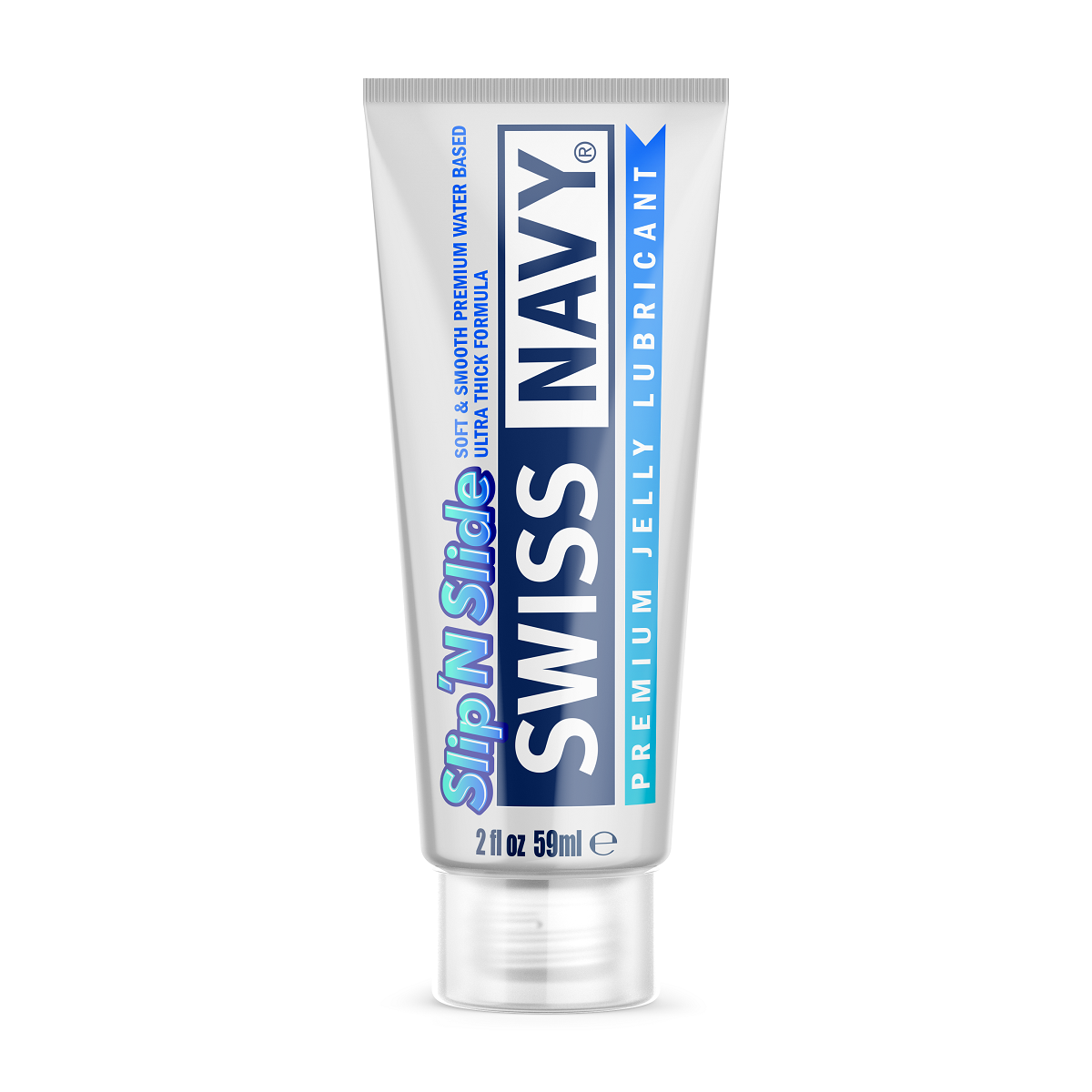 Swiss Navy Slip N Slide Premium Jelly Lubricant 2 fl. oz 59 ml > Lube > Water Based