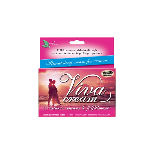 Swiss Navy Viva Cream 3 Tubes 10ml Each > Essentials > Womens Enhancers Main image