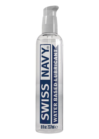 Swiss Navy Water Based Lubricant 8 Ounces 237 Milliliters Water Based Lube