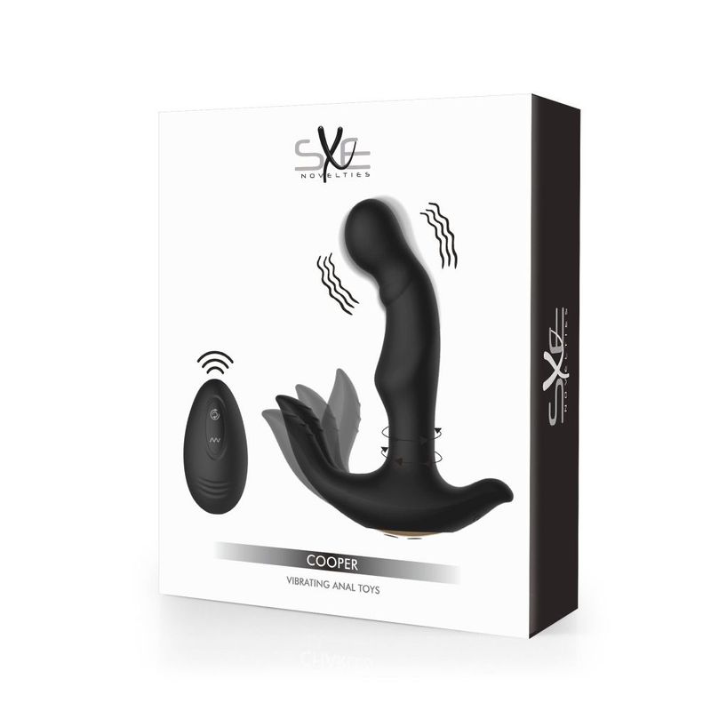 Sxe Cooper Vibrating Remote Control Anal Prostate Dildo Plug > Anal Range > Prostate Plugs