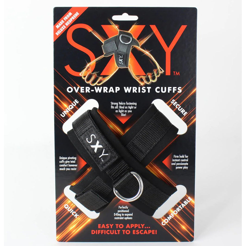 Sxy Cuffs Deluxe Neoprene Cross Wrist Restraints Pair - Soft Secure Restraints > Bondage Gear > Restraints