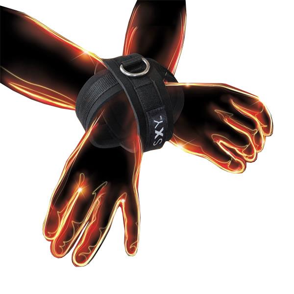 Sxy Cuffs Deluxe Neoprene Cross Wrist Restraints Pair - Soft Secure Restraints > Bondage Gear > Restraints