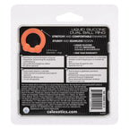 Alpha Liquid Silicone Dual Ball Ring Orange Ultra Stretchy Enhancer Ring > Cock Ring > Single